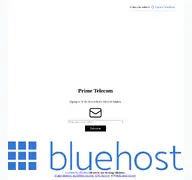 Kleine Seitenvorschau von prime-tele.com