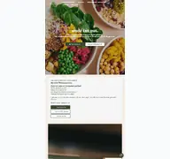 Kleine Seitenvorschau von nudefood.de