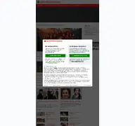 Kleine Seitenvorschau von unsere-helden.com
