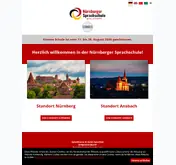 Kleine Seitenvorschau von nuernberger-sprachschule.de