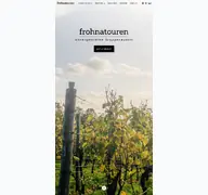 Kleine Seitenvorschau von frohnatouren.de