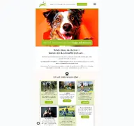 Kleine Seitenvorschau von dogsadventure.de