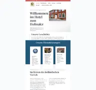 Kleine Seitenvorschau von hofmaler-hotel-potsdam.de