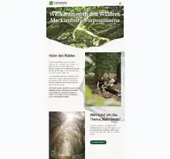 Kleine Seitenvorschau von wald-mv.de