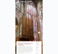 Kleine Seitenvorschau von dommusik-aachen.de