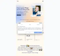 Kleine Seitenvorschau von voize.de
