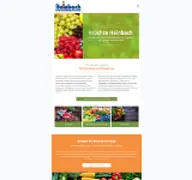 Kleine Seitenvorschau von fruechte-heinbach.de