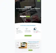 Kleine Seitenvorschau von webador.de