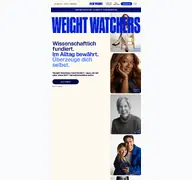 Kleine Seitenvorschau von weightwatchers.de