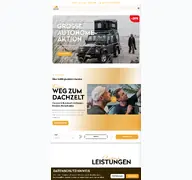 Kleine Seitenvorschau von canvaz.de