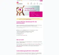 Kleine Seitenvorschau von fruehgeborene.de