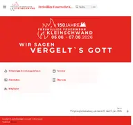 Kleine Seitenvorschau von ff-kleinschwand.de