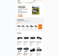 Kleine Seitenvorschau von frunk.at