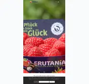 Kleine Seitenvorschau von frutania.de