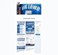 Kleine Seitenvorschau von home.djk-loewe.de