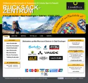 Kleine Seitenvorschau von rucksackzentrum.de