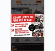 Kleine Seitenvorschau von ktm-cham.de