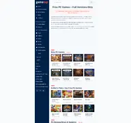 Kleine Seitenvorschau von gametop.com