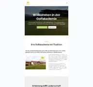 Kleine Seitenvorschau von clivejenkins-golfakademie.de