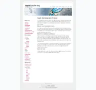 Kleine Seitenvorschau von squid-cache.org