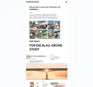 Kleine Seitenvorschau von querfeldeins.de