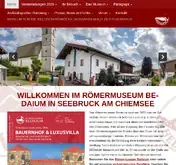 Kleine Seitenvorschau von roemermuseum-bedaium.byseum.de