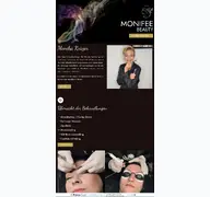 Kleine Seitenvorschau von monifee-beauty.de