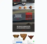 Kleine Seitenvorschau von carperboysboilies.de