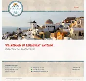 Kleine Seitenvorschau von santorini-ebern.de
