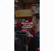 Kleine Seitenvorschau von carstens-gesundheitstraining.de