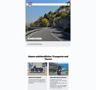 Kleine Seitenvorschau von sarda-moto-tours.de