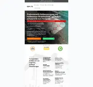 Kleine Seitenvorschau von saro-hochdruckreinigung.de