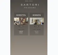Kleine Seitenvorschau von sartori-friseure.de