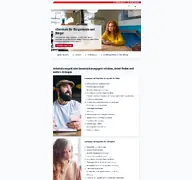 Kleine Seitenvorschau von web.arbeitsagentur.de