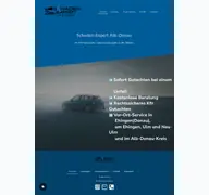 Kleine Seitenvorschau von schaden-expertalbdonau.de