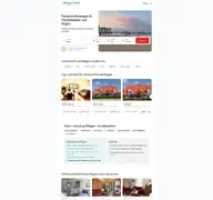 Kleine Seitenvorschau von ruegen-travel.de