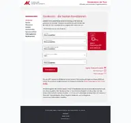 Kleine Seitenvorschau von bankenrechner.at