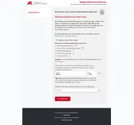 Kleine Seitenvorschau von mietbremse.arbeiterkammer.at