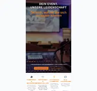 Kleine Seitenvorschau von pvd-events.de