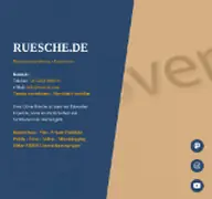Kleine Seitenvorschau von ruesche.de