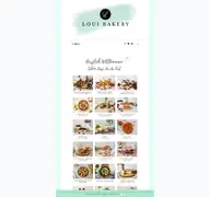 Kleine Seitenvorschau von louibakery.de