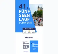 Kleine Seitenvorschau von fuenf-seen-lauf.de