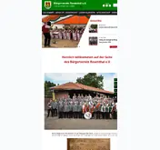 Kleine Seitenvorschau von buergerverein-rosenthal.de