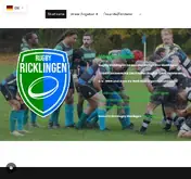 Kleine Seitenvorschau von rugbyricklingen.de