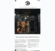 Kleine Seitenvorschau von fuerimmertattoo.de