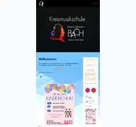Kleine Seitenvorschau von kreismusikschule-jsb.de