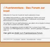 Kleine Seitenvorschau von fuerteventura-live.de