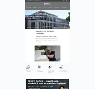 Kleine Seitenvorschau von traco.de