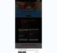 Kleine Seitenvorschau von storytel.com