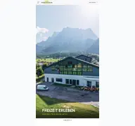 Kleine Seitenvorschau von freizeitbetriebe-zugspitze.at